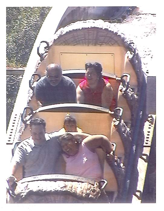 Ofelia will never go on another water ride for the rest of her life
